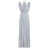 Elisabetta Franchi abito donna red carpet in jersey lurex Azzurro 42,44