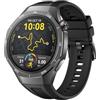 Huawei Montre connectée Huawei Watch GT 5 Pro 46 mm titane avec bracelet en fluoroélastomère Noir