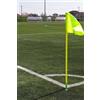 Vivisport Set 4 pali calcio d\'angolo snodati con bussole, bandierine, clips - 6403 5 Kg