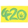 AZ FLAG Bandiera Marijuana 420 It's 5 O'CLOCK Somewhere 150x90cm - Bandiera Sono Le 5 90 x 150 cm