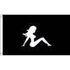 AZ FLAG Bandiera Sexi Ragazza 150x90 cm Poliestere 100D 2 Occhielli | Uso interno ed esterno bandiera decorativa del dito medio doppie cuciture e bordi rinforzati con occhielli metallici
