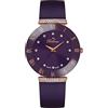 Bellevue Orologio Donna E.113, Viola, 33MM, striscia