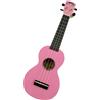 Mahalo Ukulele Soprano Rosa Lucido Custodia Inclusa Legno Regalo Rainbow Pink