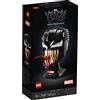LEGO Marvel Venom, Maschera del Nemico del Supereroe Spider-Man, Set Fai da Te da Collezione, Modellino da Costruire per Adulti, Idee Regalo Uomo o Donna 76187