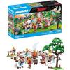 PLAYMOBIL | Asterix | Il Banchetto del Villaggio | Set di Gioco con Obelix e Personaggi del Villaggio | Giocattolo d'Avventura per Bambini dai 5 Anni in su | 71827