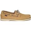 SEBAGO DOCKSIDES PORTLAND FLESH OUT BEIGE PAINT