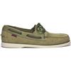 SEBAGO DOCKSIDES PORTLAND FLESH OUT GREEN MILITARY