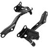 TUCKBOLD Cerniere del cofano per Toyota Corolla 2019-2021 Lato anteriore guidatore e passeggero No.5341012680/5342012670 Staffa del cofano anteriore Nero 1 Coppia