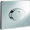 Grohe 38565000 Skate Air Piastra di Azionamento WC, Doppio Scarico, Installazione Orizzontale, Cromo