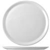SATURNIA Piatto pizza Napoli in porcellana bianco cm 31