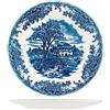 CHURCHILL Set 6 piatti frutta The Brook in earthenware bianco decoro blu cm 20