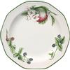 CHURCHILL Set 6 piatti piani Victorian Orchard in earthenware bianco decorato cm 26