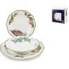 CHURCHILL Servizio tavola 18 pezzi Victorian Orchard in earthenware bianco decorato