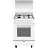 Glem Gas A654MX6 cucina Elettrico Bianco
