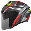 Agv Casco Moto Jet AGV IRIDES ZURIGO Nero Rosso Giallo Fluo