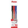 Pentel NF450 marcatore permanente punta extra fine colori ass.ti 3 pz