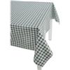 Casatessile Tovaglia plastificata Rettangolare Italiana PIC NIC Tovaglia Cerata, Tovaglia Plastica - Verde, 6 posti 140x180 cm.
