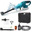 JAOGAUS Idropulitrice a Batteria, Idropulitrice Portatile Compatibile con Batterie Makita 18V, Idropulitrice 100 BAR con Lancia 6 in 1, Motore brushless, per Auto, Patio, Prato (senza batteria)
