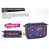 Astuccio 3 Zip COMIX WBS Fuxia Point