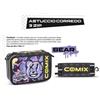 Astuccio 3 Zip COMIX WBS Viola Bear