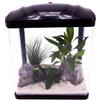 AquaOne Set completo per acquario a LED con pompa HR-230, nero, piccolo nano acquario, 7 litri, mini mini bacino nano per pesci e gamberetti
