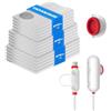 Vacbird - 15 sacchetti sottovuoto per vestiti con pompa elettrica USB (5 x 40 x 40 cm/5 x 40 x 50 cm/5 x 40 x 60 cm) riutilizzabili, articoli essenziali per il viaggio, da zaino