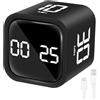 Farerkass Pomodoro Timer Cube Digitale Timer Studio 5-10-30-60 Minuti e Conto Alla Rovescia Personalizzato Utilizzato In Ufficio, Studio, Bambini, Cucina In Cucina, Esercizio Fisico