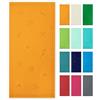 ZOLLNER Telo mare 100x200 cm - asciugamano da spiaggia delicato sulla pelle e super assorbente - lavabile fino a 60°C - 100% cotone - giallo con design con animali marini - certificato Oeko Tex (R)