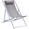 Greenwood Sdraio mare bianco e tortora di Greenwood