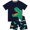 Harry Bear Pigiama Bambino Dinosauro | Dinosauro Pigiama Ragazzo | Pigiami Ragazzo | Blu 3-4 Anni