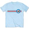 wonang The Jam - Target Stripe - Light Blue t-Shirt 3XL