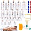 SUNOYA 32 coppette con pompa a vuoto, set di coppettazione, coppettazione, coppettazione, coppettazione, coppettazione di alta qualità, coppettazione medica, per alleviare l'affaticamento muscolare, mal di