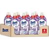 Deox - Ammorbidente Lavatrice Concentrato, 264 Lavaggi, Campo di Lavanda, Capi Morbidi e Profumati, con Tecnologia Fresh Protection, 660ml x 8 Confezioni