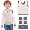 ODOXIA Gilet appesantito per bambini | Fornisce un comfort a pressione profonda | Strumenti ADHD per bambini | Abbigliamento sensoriale per autismo | Gilet appesantito regolabile | Weighted Vest