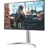 LG 27UP650 Monitor 27 UltraHD 4K LED IPS HDR 400, 3840x2160, 5ms, AMD FreeSync 60Hz, HDMI 2.0 (HDCP 2.2), Display Port 1.4, AUX, Stand Pivot, Flicker Safe, Bianco