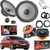 Hertz Evotuning Kit 6 Casse Altoparlanti Hertz K165 +DCX100.3 Ant/Post per Fiat Bravo dal 2006