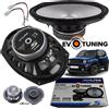 Alpine S2-S69C Kit Altoparlanti Anteriori 3 vie compatibile con Jeep Renegade