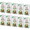 Foodness - 10 Box da 10 Capsule di Ginseng Amaro, Capsule Compatibili con Sistema Nespresso, Preparato in Polvere Senza Additivi, Senza Glutine, Lattosio, Grassi Idrogenati e Zuccheri Aggiunti