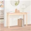 INLIFE Tavolo Consolle 110x40x75 cm in Legno Massello di Pino Mobili, Tavoli (8,19KG)