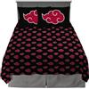 Franco Naruto Akatsuki Anime Bedding Super Soft Microfiber Queen Set di lenzuola (prodotto con licenza ufficiale Naruto)