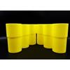 Kimmel Set di 6 bicchieri da 330 ml, colore giallo