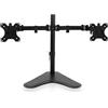 Ewent EW1536, Supporto per due monitor, Nero