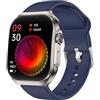 SMARTY2.0 SMARTY 2.0 Orologio digitale da uomo automatico con cinturino in silicone SW090D, argento, Moderno