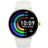 SMARTY2.0 SMARTY 2.0 Orologio digitale da uomo automatico con cinturino in silicone SW092B, dorato, Moderno