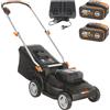 Worx Nitro WG745E - Tagliaerba a batteria - 2x20V/4Ah - Taglio 41cm