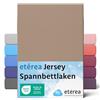 etérea Himmlische Qualität etérea Jersey lenzuolo con angoli 60x120-70x140 cm Taupe Epaisseur 5-15 cm - 100% Cotone - Oekotex materasso Letto copripiumino - lenzuola 60x120cm - 70x140cm Marrone