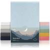 Laleni Jersey Lenzuolo Per Culla 80x160 Set Di 2 | Certificato Oeko-Tex | Lenzuolo Per Culla 100% Cotone | Lenzuolo Per Culla | Lenzuolo Per Lettino Per Bambini | Azzurro