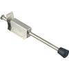Vilgftyiet Fermaporta a pedale in acciaio inox resistente per porte di garage e casa (250 mm)