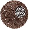 Gadpiparty Lampadario e Paralume Sfera Rattan Per Illuminazione Interna Design Elegante e Pratico Per Lampade Da Tavolo e Soffitto Stile Rustico Per Casa e Ufficio