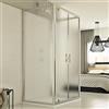 Idralite Box Doccia 3 lati 90x120x90 CM H198 stampato C mod. Cristal Trio 2 Ante